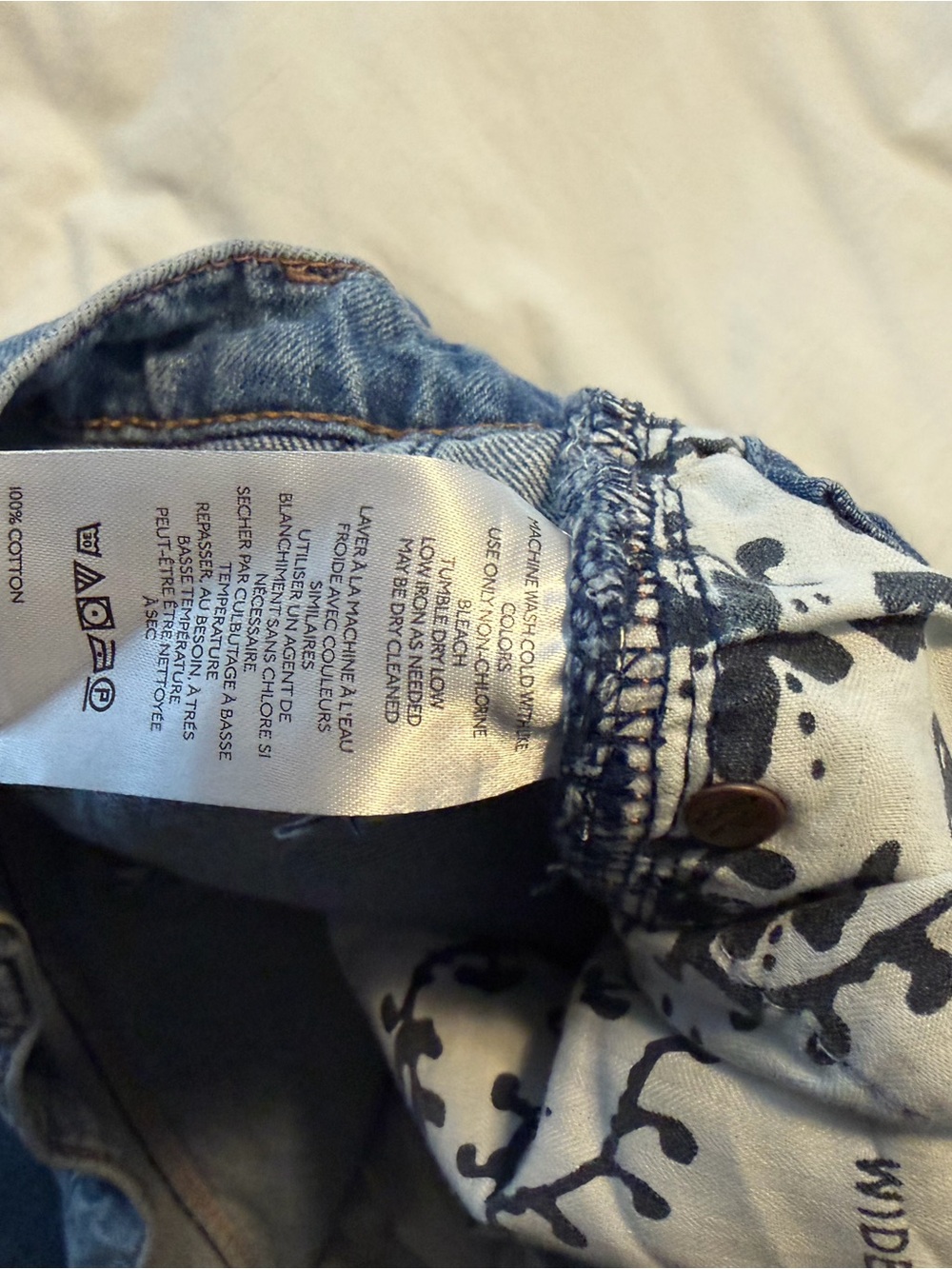 Free People Eden slouchy Light Blue Wide-Leg Jeans - Picture 12 of 12